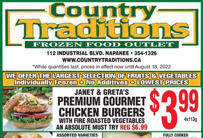 Country Traditions Flyer August 11 to 18