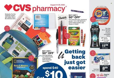 CVS Pharmacy Weekly Ad Flyer Specials August 14 to August 20, 2022
