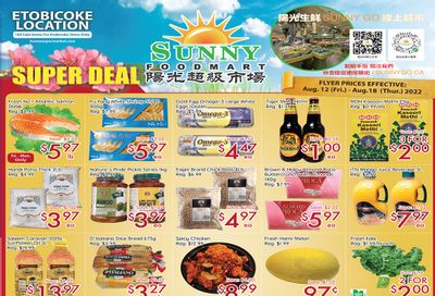 Sunny Foodmart (Etobicoke) Flyer August 12 to 18