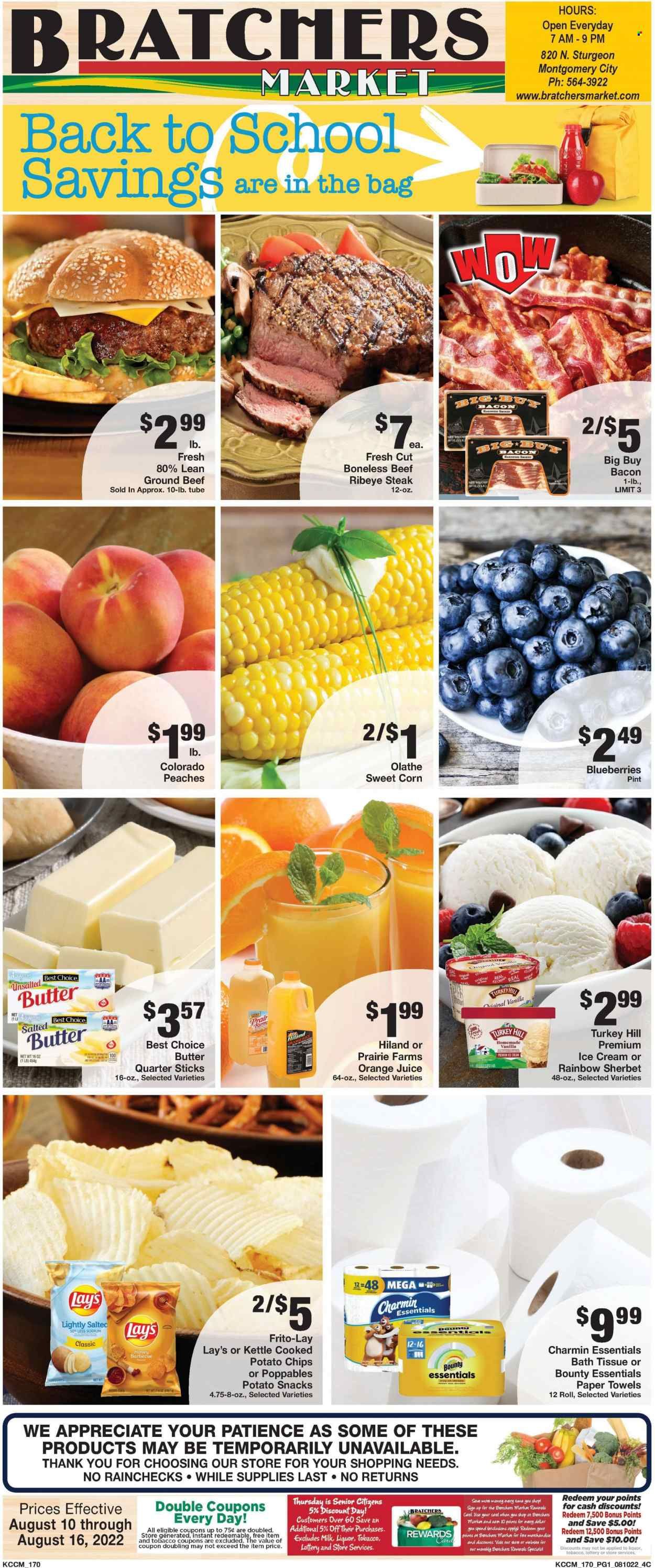 Bratchers Market (MO) Weekly Ad Flyer Specials August 10 to August 16, 2022