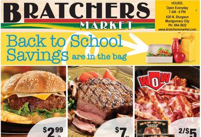 Bratchers Market (MO) Weekly Ad Flyer Specials August 10 to August 16, 2022