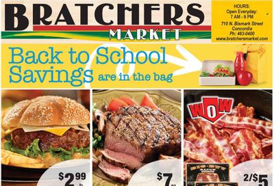 Bratchers Market (MO) Weekly Ad Flyer Specials August 10 to August 16, 2022