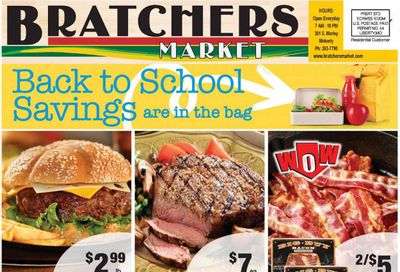 Bratchers Market (MO) Weekly Ad Flyer Specials August 10 to August 16, 2022