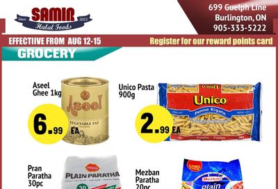Samir Supermarket Flyer August 12 to 15