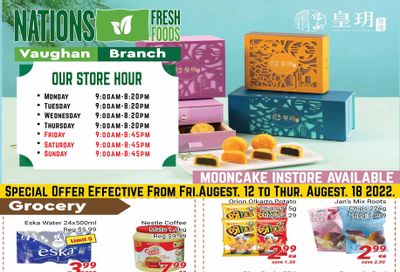 Nations Fresh Foods (Vaughan) Flyer August 12 to 18