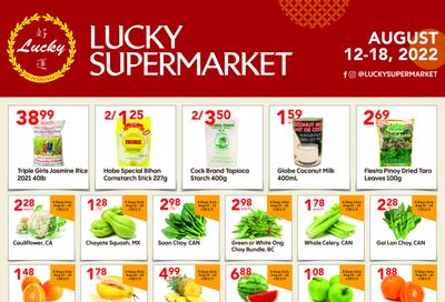 Lucky Supermarket (Calgary) Flyer August 12 to 18