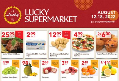 Lucky Supermarket (Surrey) Flyer August 12 to 18