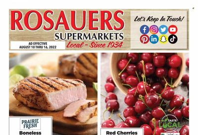 Rosauers (ID, MT, OR, WA) Weekly Ad Flyer Specials August 10 to August 16, 2022