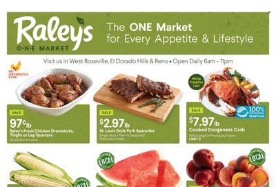 Raley's (CA, NV) Weekly Ad Flyer Specials August 10 to August 16, 2022