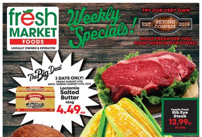 Fresh Market Foods Flyer August 12 to 18