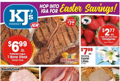 KJ´s Market Weekly Ad & Flyer April 8 to 14
