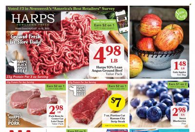 Harps Hometown Fresh (OK) Weekly Ad Flyer Specials August 10 to August 16, 2022