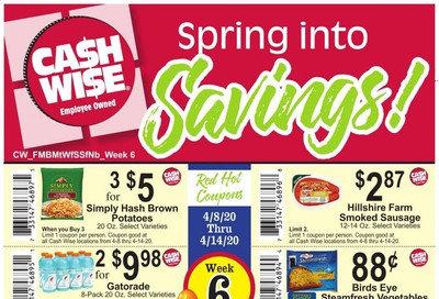 Cash Wise Weekly Ad & Flyer April 8 to 14