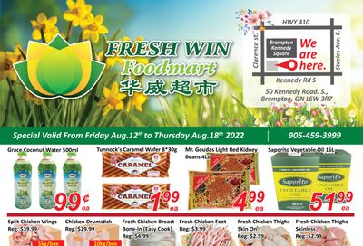 Fresh Win Foodmart Flyer August 12 to 18