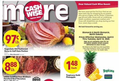 Cash Wise Weekly Ad & Flyer April 8 to 14