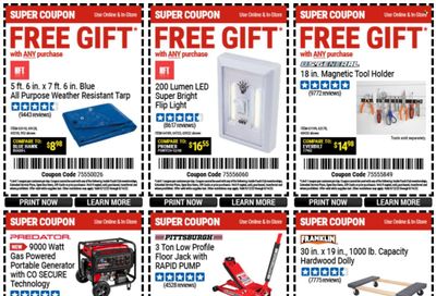 Harbor Freight Weekly Ad Flyer Specials August 12 to August 14, 2022