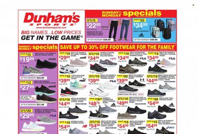 Dunham's Sports (MI, PA, WI) Weekly Ad Flyer Specials August 13 to August 18, 2022