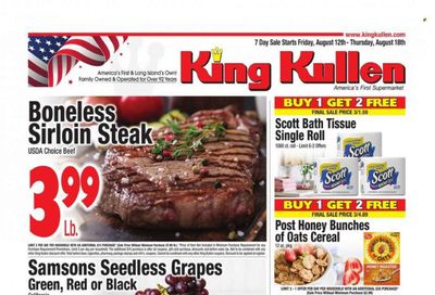 King Kullen (NY) Weekly Ad Flyer Specials August 12 to August 18, 2022