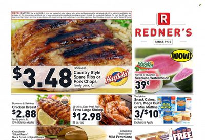 Redner's Markets (DE, MD, PA) Weekly Ad Flyer Specials August 11 to August 17, 2022