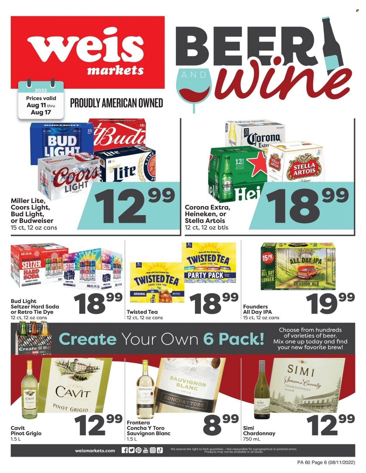Weis (MD, NY, PA) Weekly Ad Flyer Specials August 11 to August 17, 2022