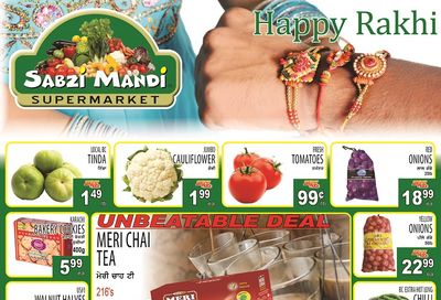 Sabzi Mandi Supermarket Flyer August 12 to 17