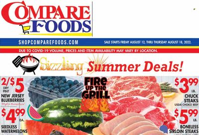 Compare Foods Weekly Ad Flyer Specials August 12 to August 18, 2022