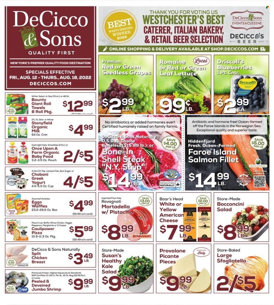 DeCicco & Sons (NY) Weekly Ad Flyer Specials August 12 to August 18, 2022