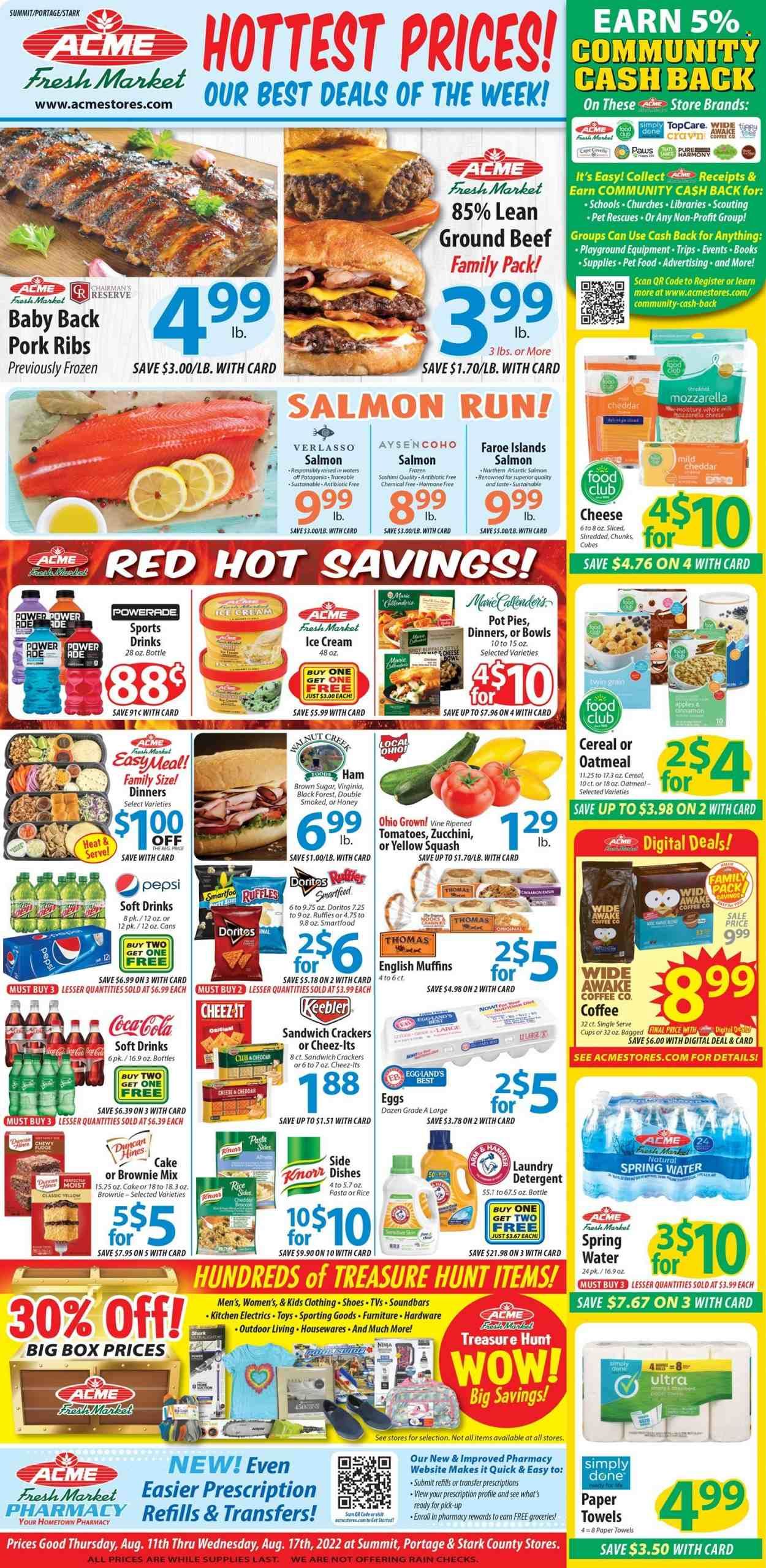 ACME Fresh Market (OH) Weekly Ad Flyer Specials August 11 to August 17, 2022