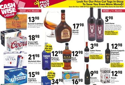 Cash Wise Liquor Only (MN) Weekly Ad Flyer Specials August 7 to August 13, 2022