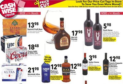 Cash Wise Liquor Only (MN) Weekly Ad Flyer Specials August 10 to August 16, 2022