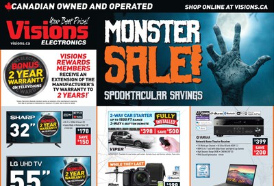 Visions Electronics Flyer October 25 to 31