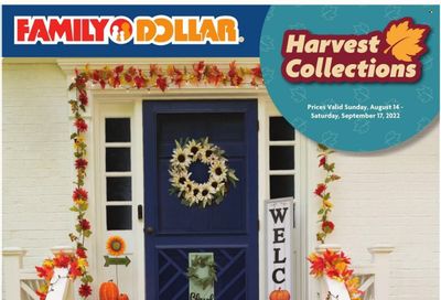 Family Dollar Weekly Ad Flyer Specials August 14 to September 17, 2022