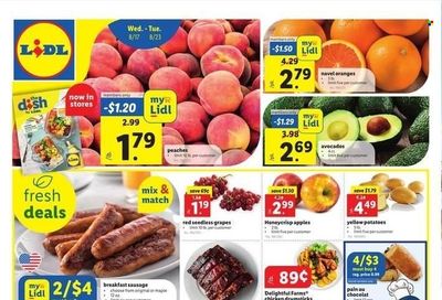 Lidl (GA, MD, NC, NJ, PA, SC, VA) Weekly Ad Flyer Specials August 17 to August 23, 2022