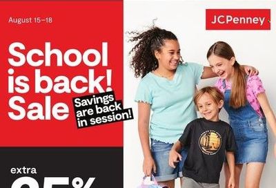 JCPenney Weekly Ad Flyer Specials August 15 to August 18, 2022