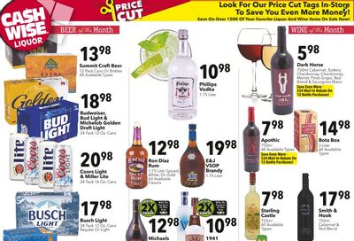 Cash Wise Liquor Only (MN) Weekly Ad Flyer Specials August 14 to August 20, 2022