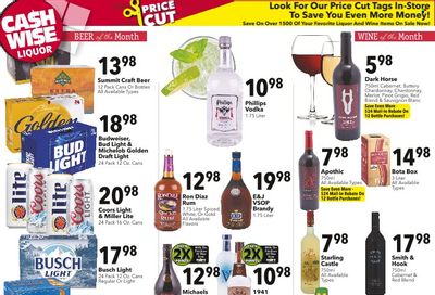 Cash Wise Liquor Only (MN) Weekly Ad Flyer Specials August 14 to August 20, 2022
