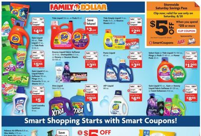 Family Dollar Weekly Ad Flyer Specials August 14 to August 20, 2022