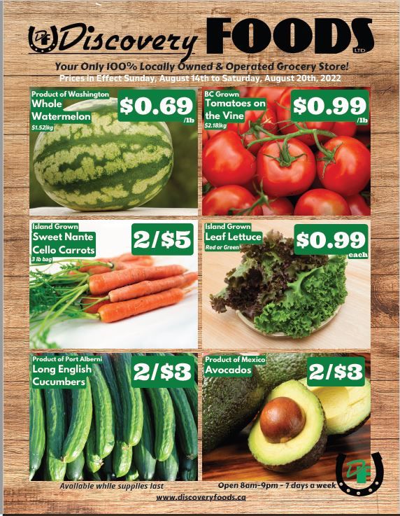 Discovery Foods Flyer August 14 to 20