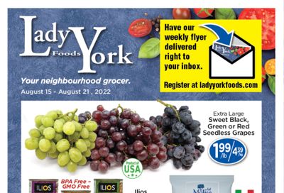 Lady York Foods Flyer August 15 to 21