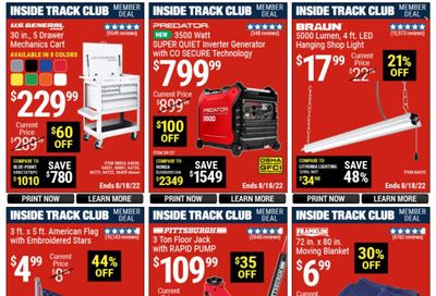 Harbor Freight Weekly Ad Flyer Specials August 15 to August 18, 2022