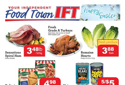 IFT Independent Food Town Flyer April 10 to 16