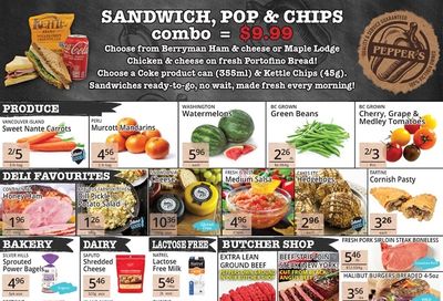 Pepper's Foods Flyer August 16 to 22