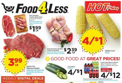 Food 4 Less (CA) Weekly Ad Flyer Specials August 17 to August 23, 2022