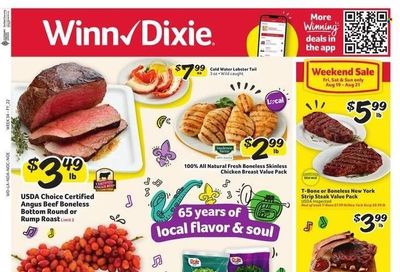 Winn Dixie (AL, FL, GA, LA) Weekly Ad Flyer Specials August 17 to August 23, 2022