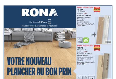 Rona (QC) Flyer August 18 to 24