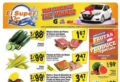 El Super (CA, NM, NV, TX) Weekly Ad Flyer Specials August 17 to August 23, 2022