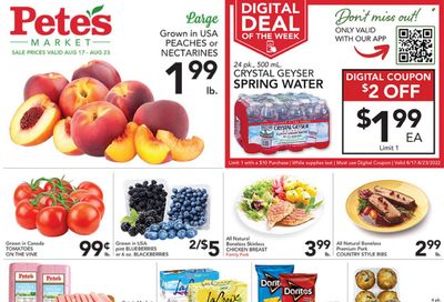 Pete's Fresh Market (IL) Weekly Ad Flyer Specials August 17 to August 23, 2022