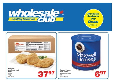 Wholesale Club (West) Flyer April 9 to 29