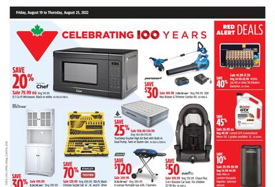 Canadian Tire (ON) Flyer August 19 to 25