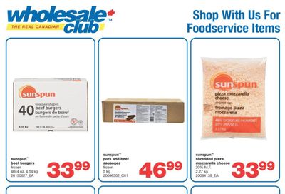 Real Canadian Wholesale Club Food Services Flyer August 18 to September 7